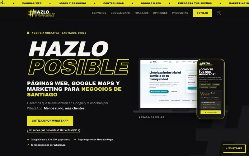 Sitio web de HazloPosible